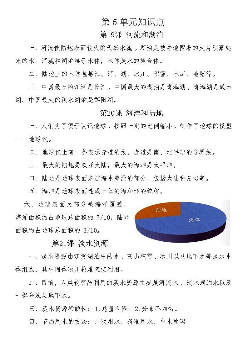 第5单元知识点第1页