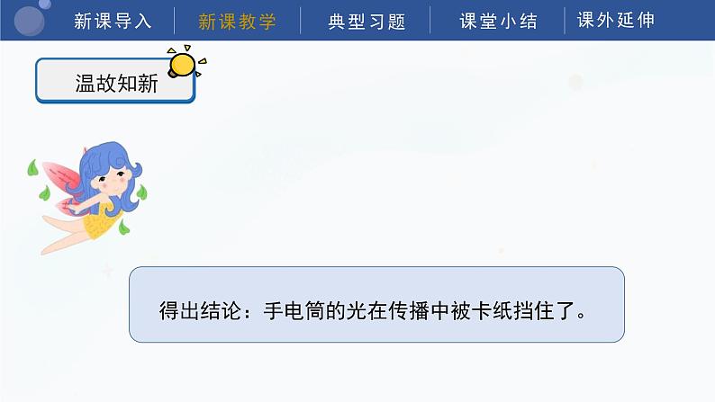 教科版五上科学 1.3 光的传播会遇到阻碍吗 课件第7页