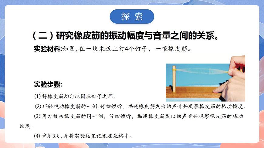 【核心素養(yǎng)目標(biāo)】教科版小學(xué)科學(xué)四年級上冊1.5《聲音的強與弱》課件第6頁