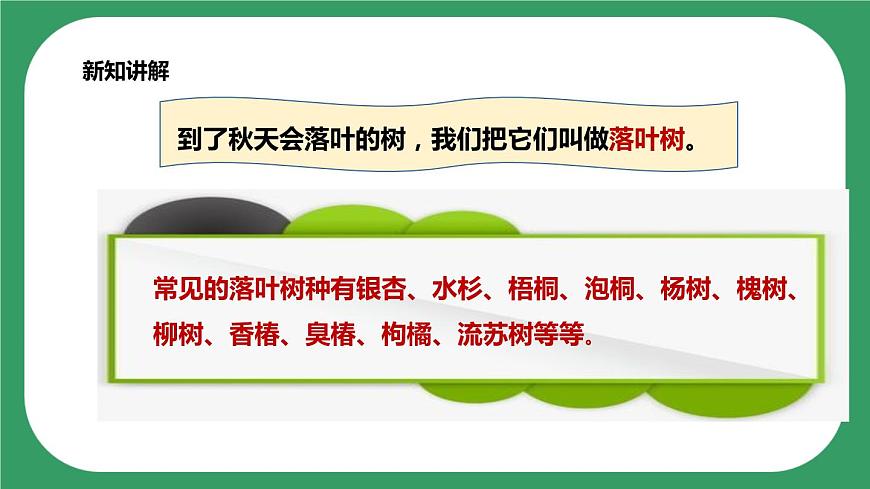 第三單元第9課時《樹葉變黃了》課件第8頁