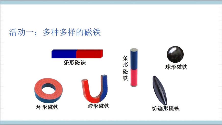青島版（六三制2017秋）科學(xué)一年級(jí)上冊(cè)《7.玩磁鐵》（課件）第5頁(yè)