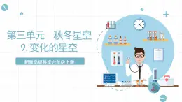 新青島版六上科學(xué) 3.9.變《化的星空》課件