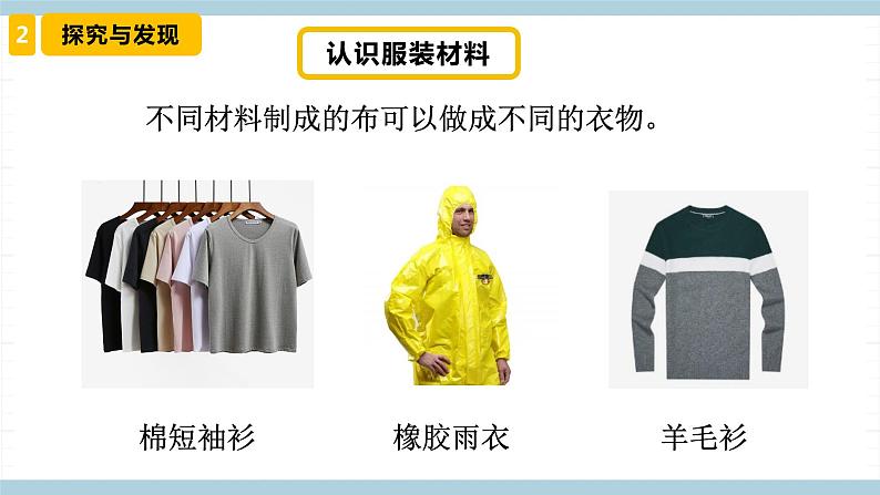 冀人版科学三年级上册 8.《服装材料》(课件)第5页
