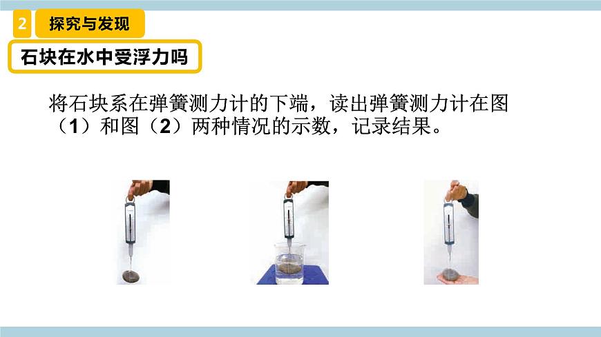 冀人版科學(xué)三年級上冊 4.2 《浮力》 （課件）第7頁