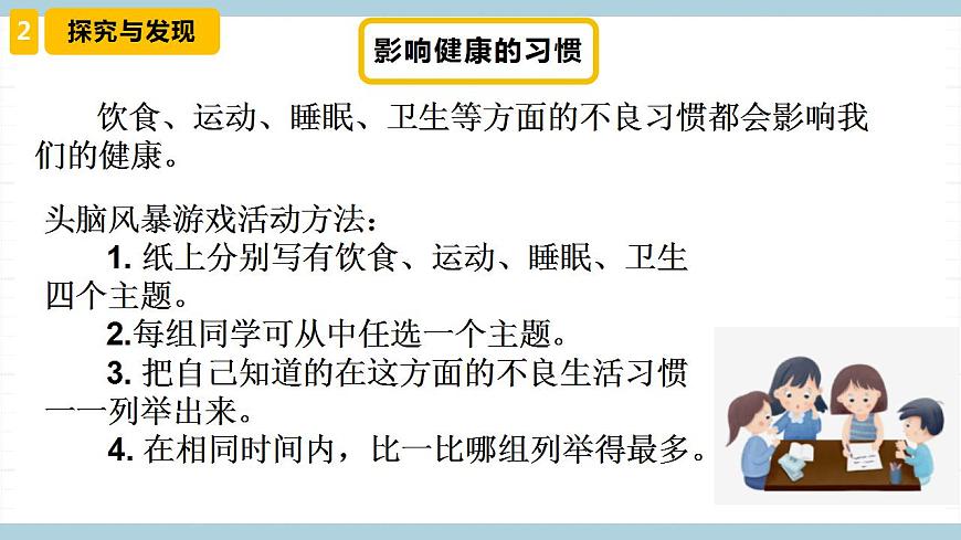 冀人版科學(xué)五年級上冊 7.《習(xí)慣與健康》（課件）  第5頁