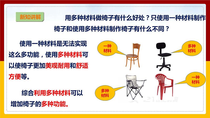教科版二上第二單元第5課 《椅子不簡單》課件第8頁