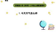 苏教版 (2017)二年级上册1 今天天气怎么样教学ppt课件
