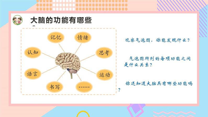 小学科学苏教版五年级上册20《大脑的开发与利用》教学课件(2023秋)第3页