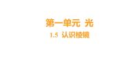 小学科学教科版 (2017)五年级上册5.认识棱镜习题课件ppt