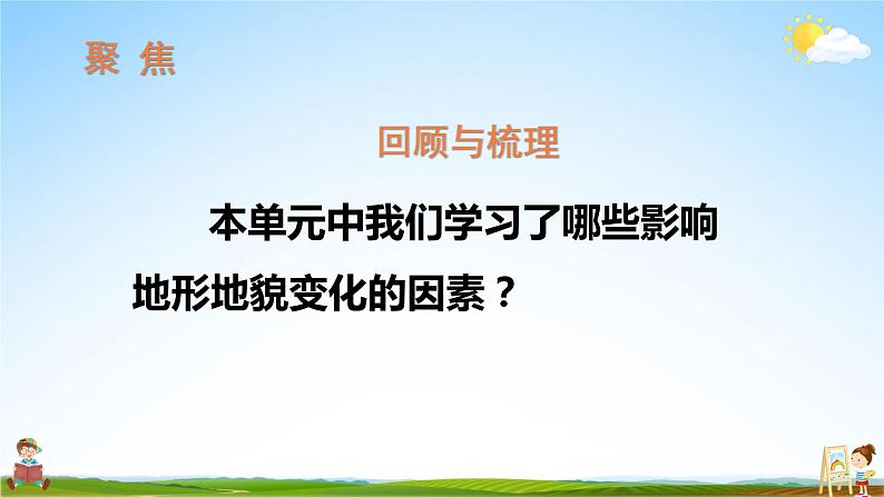 教科版小学五年级科学上册《二 地球表面的变化 第7课 总结我们的认识》课堂教学课件PPT公开课02
