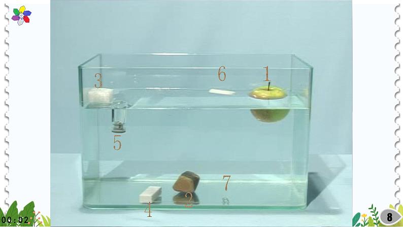 新版湘科版科学五年级上册(第二单元沉与浮)1谁沉谁浮PPT课件第8页