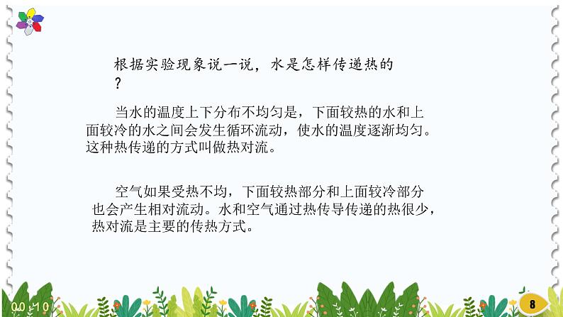 新版湘科版科学五年级上册(第五单元热的传递)3热对流和热辐射PPT课件08