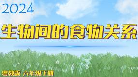小学科学粤教粤科版 (2017)六年级下册第3单元 动物与环境16 生物间的食物关系教学演示ppt课件