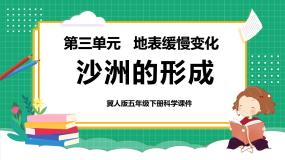 冀人版 (2017)五年级下册第三单元 地表缓慢变化第9课 沙洲的形成精品教学课件ppt