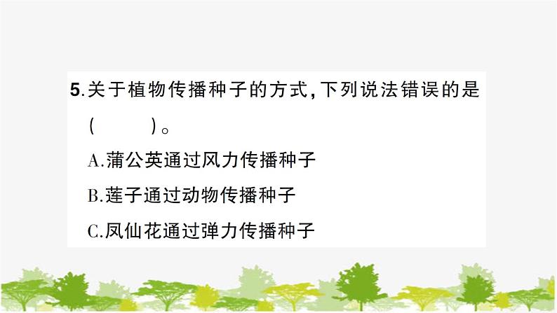 教科版(2017秋)科学四年级下册 期末测试卷(一)习题课件08