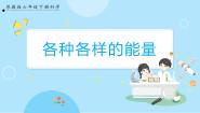 小学科学苏教版 (2017)六年级下册2 各种各样的能量一等奖课件ppt