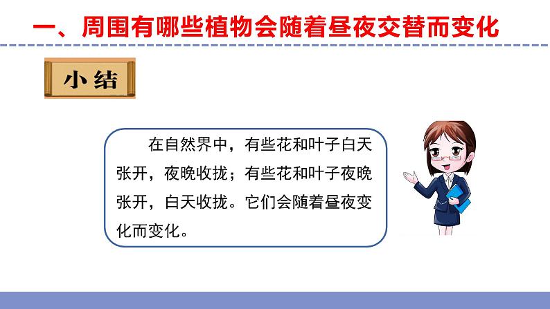 苏教版小学科学五年级下册《10.昼夜对植物的影响》课件+教案+视频+作业(全套)07