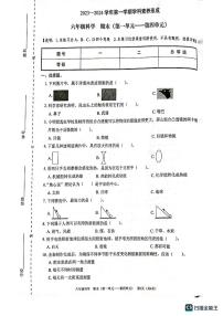 广东省深圳市龙岗区2023-2024学年六年级上学期1月模拟预测科学试题