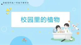 【粵教粵科版】一下科學(xué)  4.14《校園里的植物》課件+教案+練習(xí)