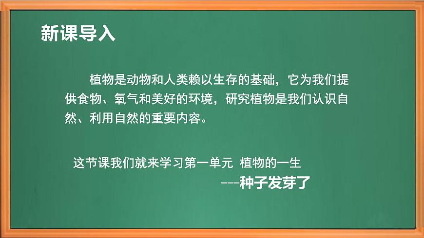 蘇教版小學(xué)科學(xué)三年級下冊第一單元《1.種子發(fā)芽了》課件+作業(yè)設(shè)計+視頻第1頁
