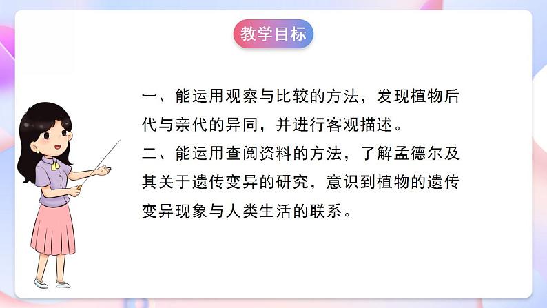 【创意导入】教科版科学六年级下册2.3《形形色色的植物》课件+教案+素材07