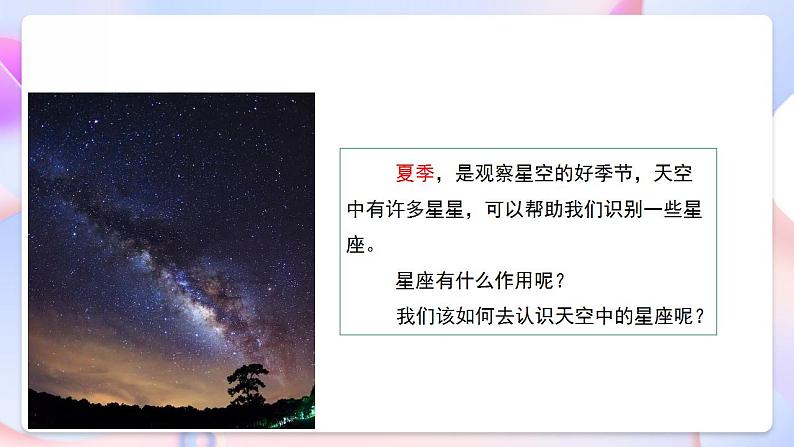 【创意导入】教科版科学六年级下册3.5《夏季星空》课件第4页
