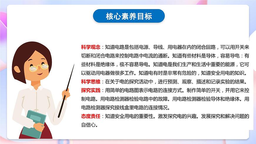【核心素養(yǎng)】教科版科學(xué)四下 2.2《 點亮小燈泡》課件第3頁