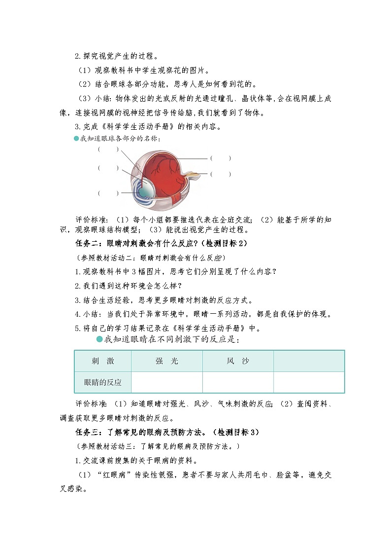 青岛版科学六年级下册1.1《视觉》课件+教案+练习(含答案)+素材02