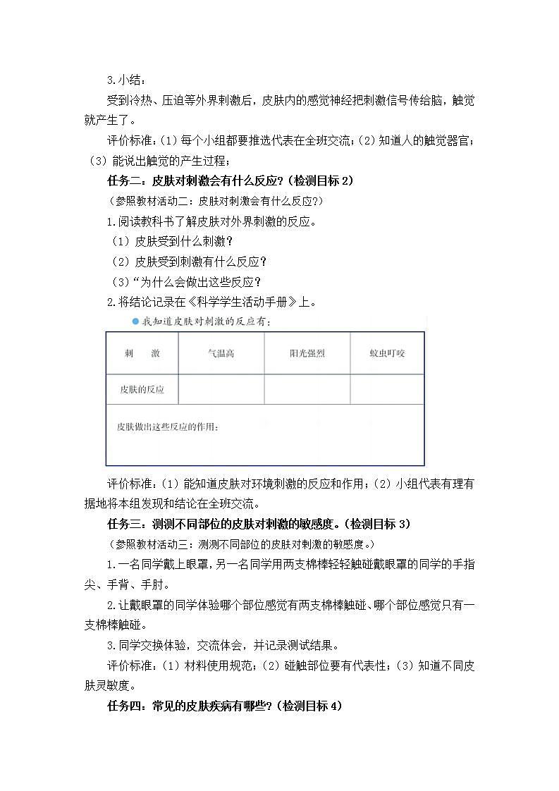 青岛版科学六年级下册1.5《触觉》课件+教案+练习(含答案)+素材02