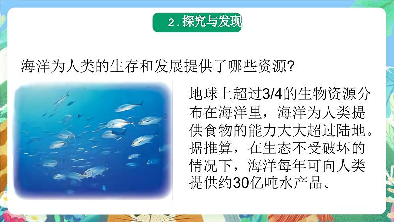 青岛版科学六年级下册3.11《海洋资源》课件+教案+练习(含答案)+素材05