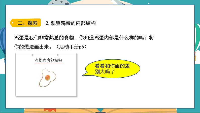 教科版科学三年级下册(2-2)认识其他动物的卵PPT课件第5页