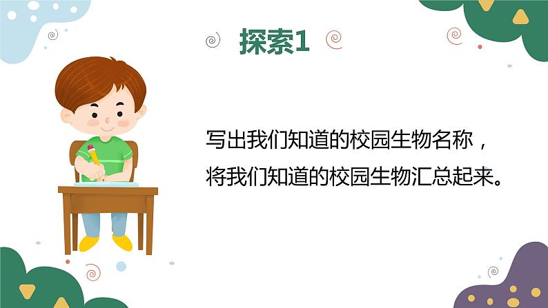 教科版科学六年级下册 2.1校园生物大搜索 同步课件第6页