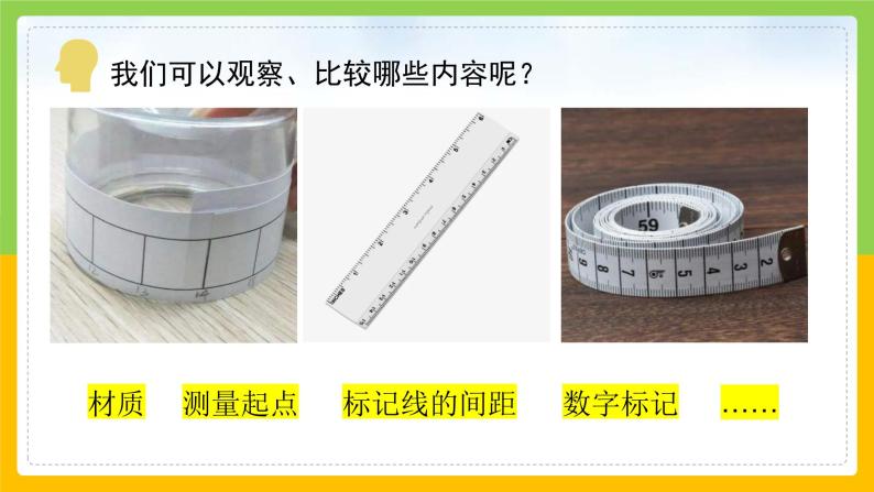 教科版 科学 一上 《比较测量纸带和尺子》 课件+教案（含教学反思）08