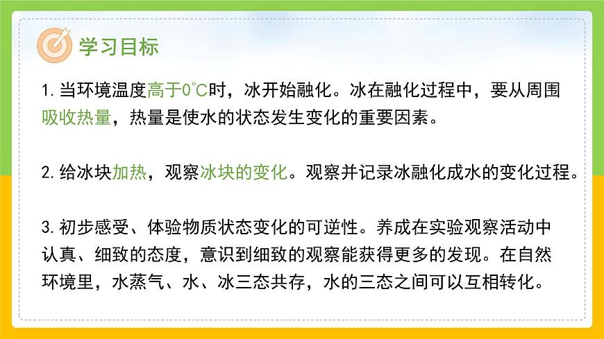 教科版小學(xué)科學(xué)三年級(jí)上冊(cè) 《冰融化了》課件第2頁(yè)