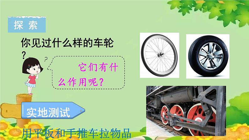 教科版(2017秋)科学六年级上册-3.4 改变运输的车轮课件第4页
