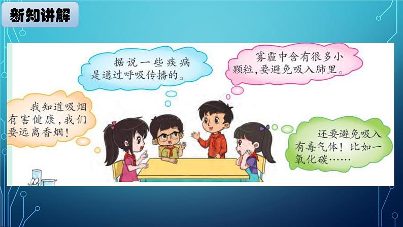 大象版小学科学四上第四单元 人体的呼吸器官5.保护呼吸器官 课件第3页