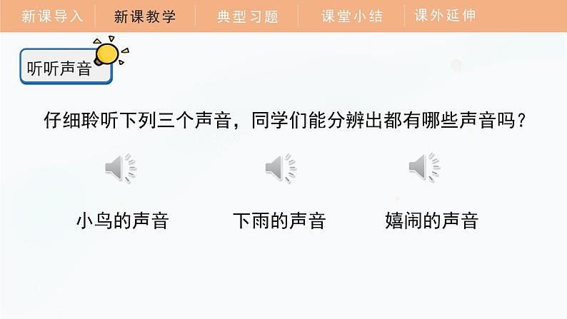 教科版科学四年级上册 1.1 听听声音 教学课件第7页