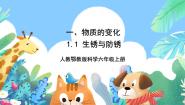 小学科学人教鄂教版 (2017)六年级上册1 生锈与防锈试讲课ppt课件