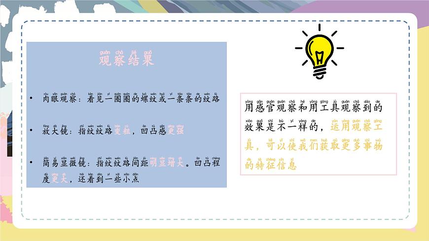 蘇教版一上科學(xué)2.2借助工具觀察第4頁(yè)