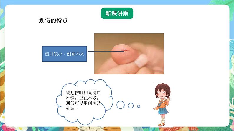 青岛版六三制(2017)科学五年级上册4.4《划伤、擦伤怎么办》课件04