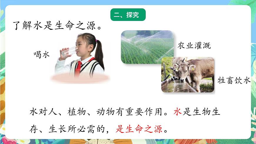 青島版六三制（2017）科學三年級上冊5.21《淡水資源》課件第3頁