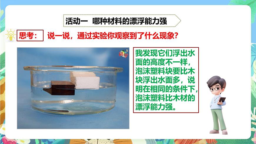 粵教粵科版（2017）科學五年級上冊2.8《小浮板》課件第6頁