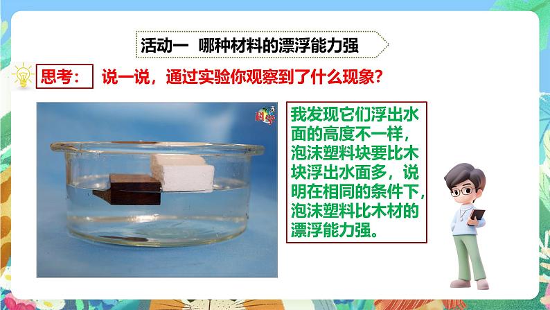 粤教粤科版(2017)科学五年级上册2.8《小浮板》课件+教案+练习06