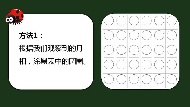 教科版(2017秋) 小学科学二年级上册1.4 观察月相 课件+视频+教案07