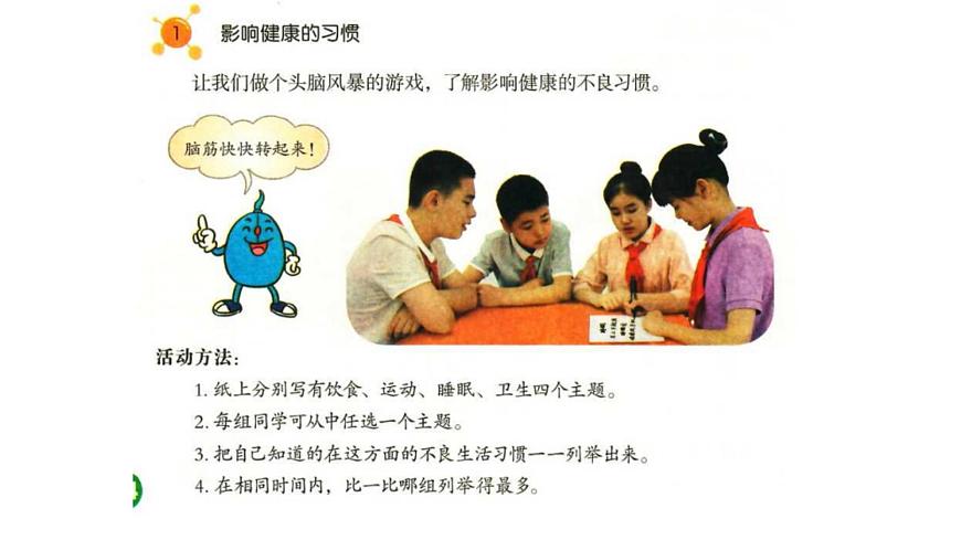 冀人版（2017秋）小學(xué)科學(xué)五年級上冊2.7習(xí)慣與健康 課件第3頁