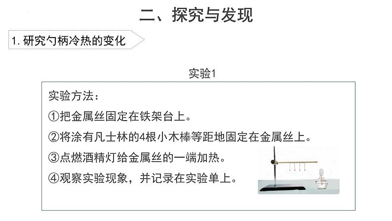 冀人版(2017秋) 小学科学五年级上册5.18.勺柄是怎么热的 课件07
