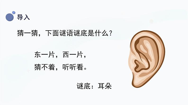 冀人版(2017秋)科学一年级上册1.2《我的感官》课件05