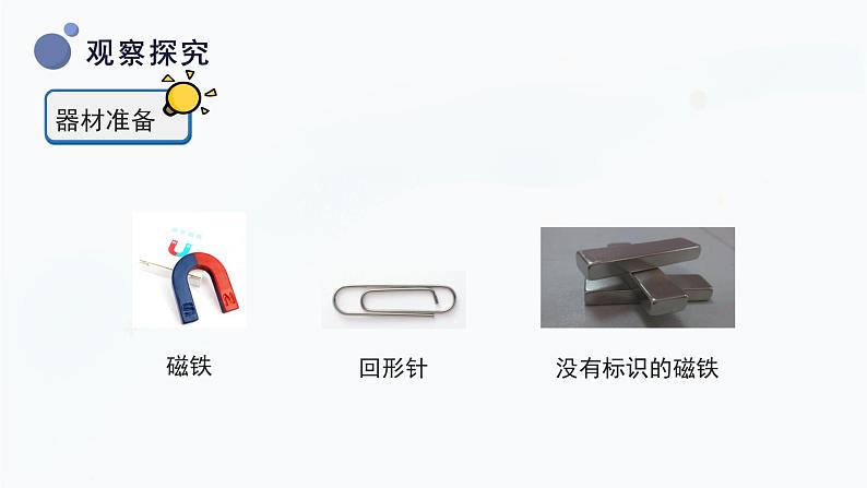 小学科学冀人版(2017秋)二年级上册 11.《磁极》(课件)第7页