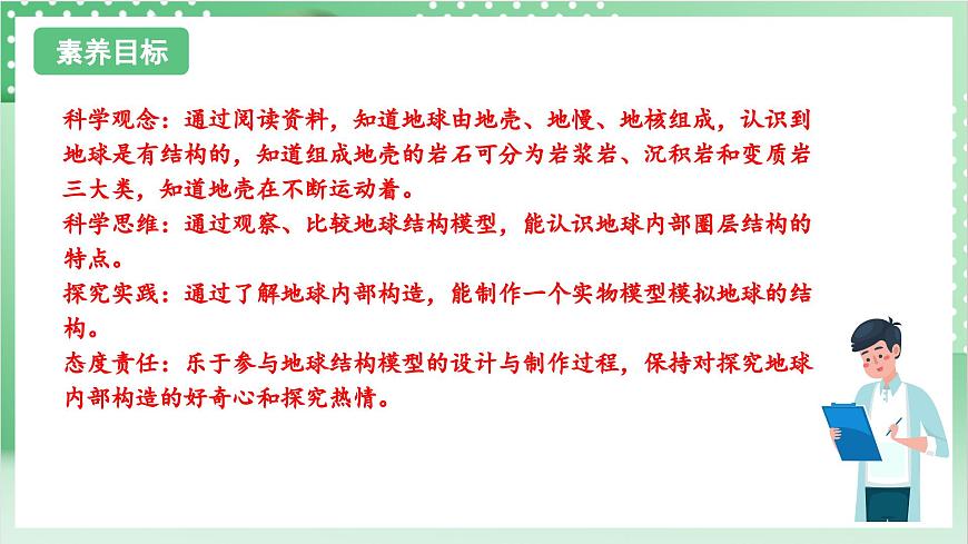 教科版科學(xué)五年級上冊2.2 《地球的結(jié)構(gòu)》  教學(xué)課件第2頁