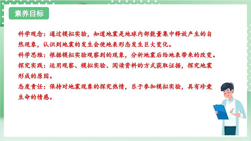 教科版科學(xué)五年級(jí)上冊(cè)2.3 《地震的成因及作用》 課件第2頁(yè)